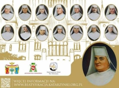 Beatyfikacja Siostry M. Krzysztofy Klomfass i Jej XIV Towarzyszek - Braniewo 31.05.2025 r.