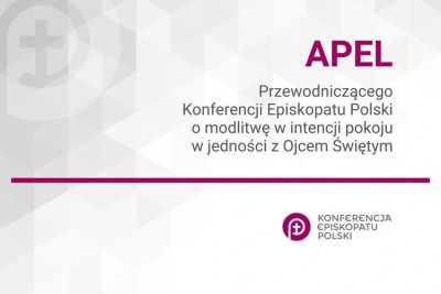 Przewodniczący Episkopatu apeluje o modlitwę o pokój w jedności z Papieżem
